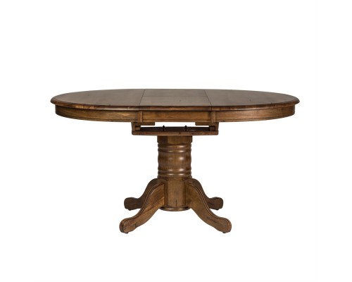 CAROLINA CROSSING PEDESTAL TABLE